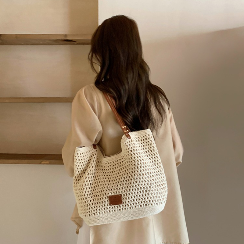 Tote Bag Beach - Bolso de mano tejido de playa