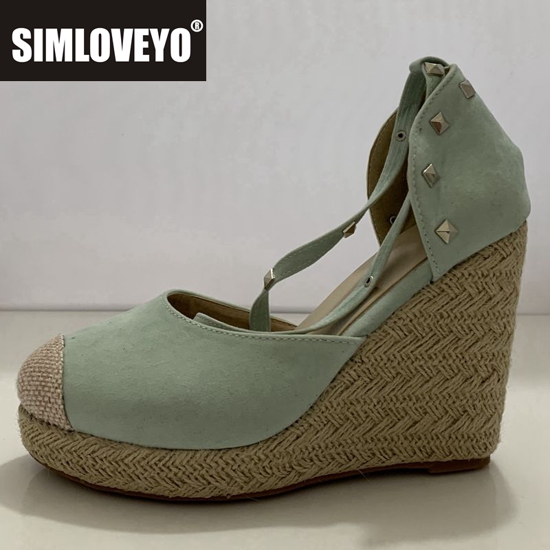 Wedge Espadrille Women - Alpargatas SIMLOVEYO, sandalias de cuña para