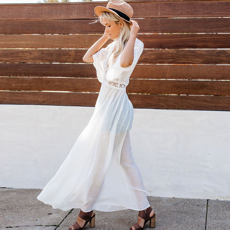 Vestido de playa para mujer, t - Cover Up Kaftan reseña y precio