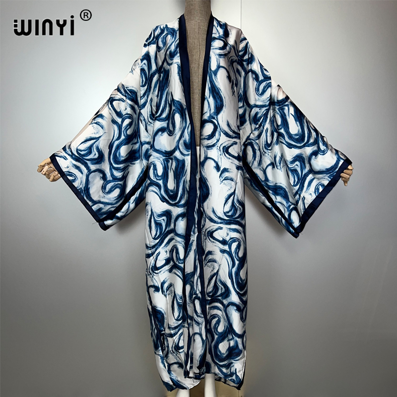 WINYI cárdigan bohemio vestido - Cover Up Kaftan reseña y precio